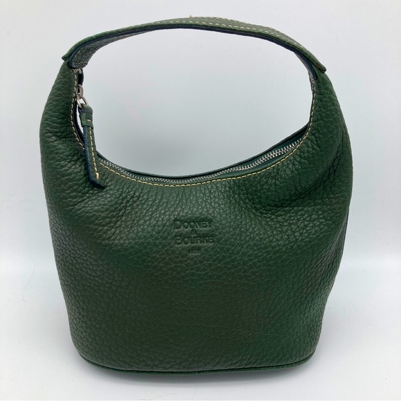 Dooney & Bourke Handbags - Dooney & Bourke Mini Pebbled Leather Hobo Shoulder Bag